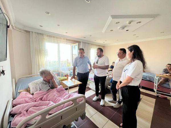 Kaymakamımız Ali İkram TUNA Yetişkin Bedensel Engellilerin Kaldığı Bakım Evini Ziyaret Etti. 